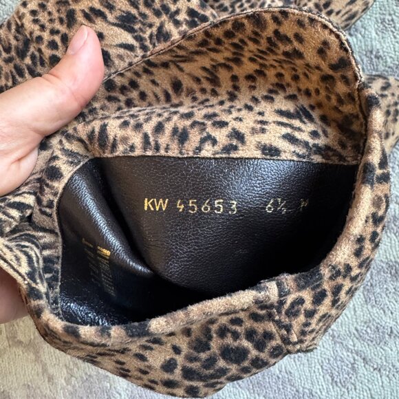 Stuart Weitzman Animal Print Over-The-Knee Boots - Picture 10 of 11
